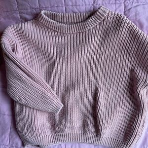 Toddler boutique chunky sweater